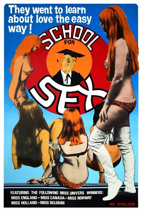 (18＋) School for Sex (1969) Hollywood English Movie HDRip