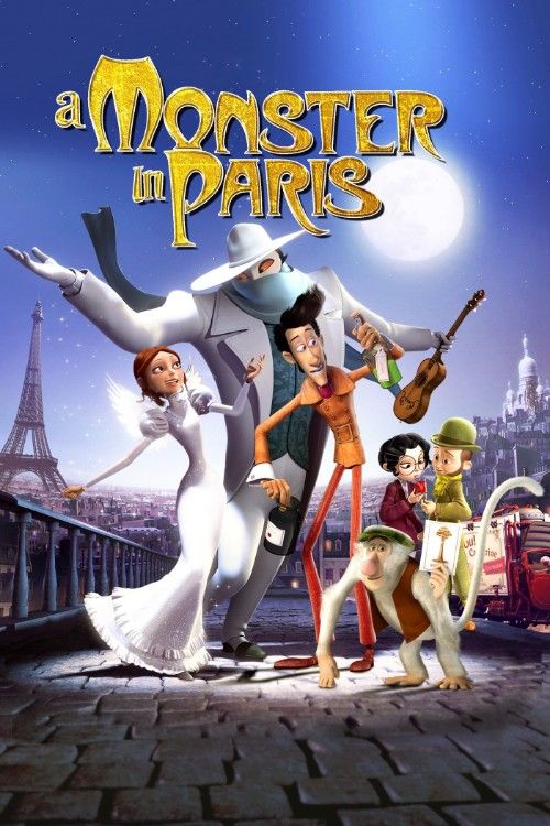 A Monster in Paris (2011) Hindi Dubbed Movie BluRay