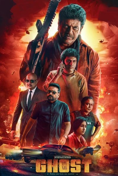 Ghost 2023  ORG  Movie HDRip (Hindi Dubbed)