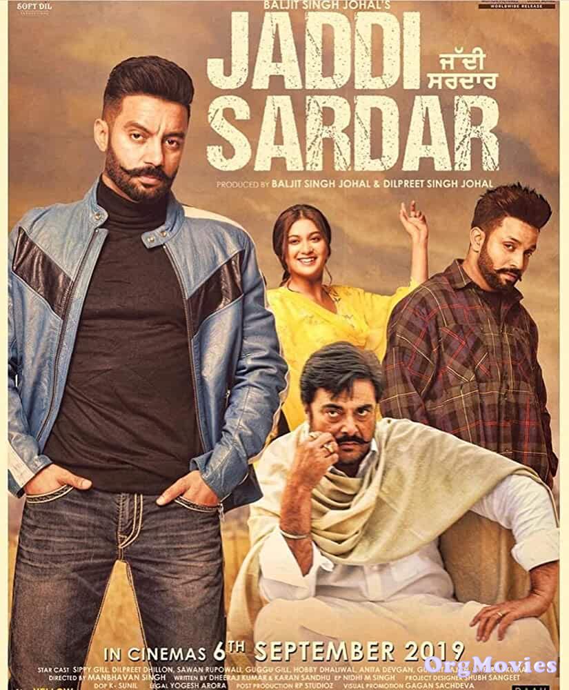 Jaddi Sardar 2019 Punjabi Full Movie WEBRip (Punjabi)